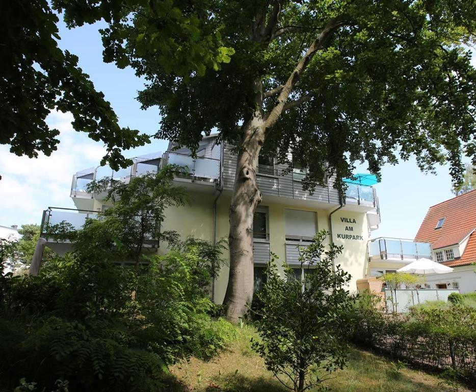 Strandnahe Fewo Mit 2 Schlafzimmern Und Terrasse, Villa Am Kurpark, بينز المظهر الخارجي الصورة